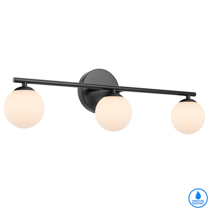 Wall light MORAN G9 L60 IP44 BK