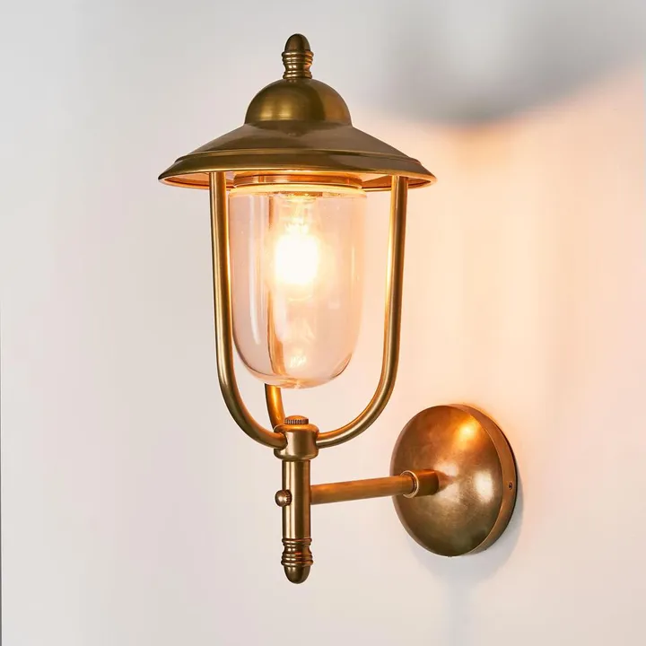 Wall light Pier Outdoor Antique E27 H420 BRS