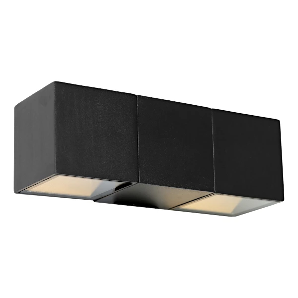 Wall Light Solano 2LT 5W LED BLK