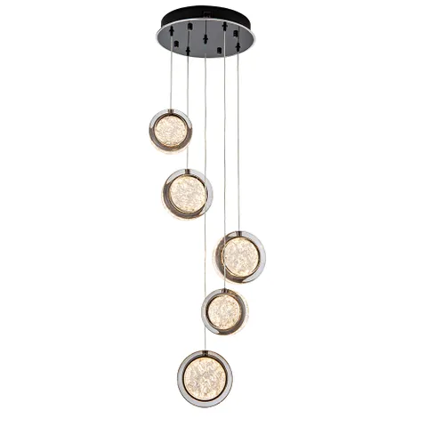 Pendant light Yoyo-5 LED 50W 3CCT BLK Pendant light Yoyo-5 LED 50W 3CCT BLK