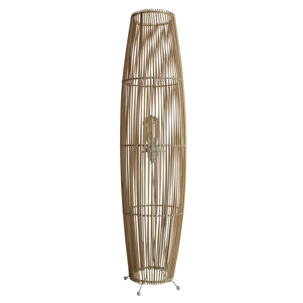 Floor lamp MATRAM NATURAL CANE