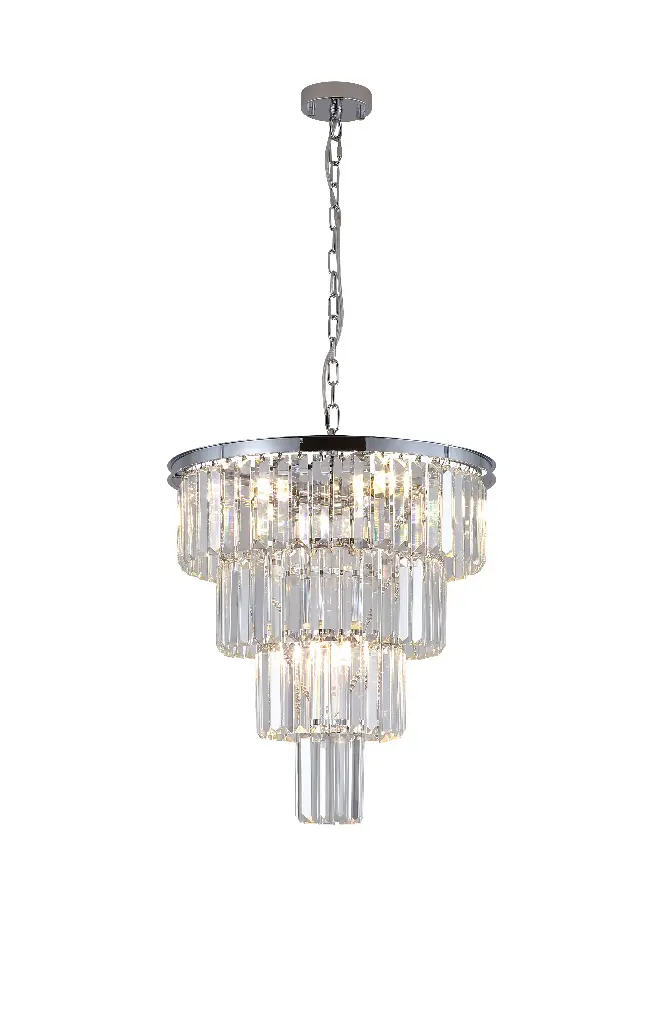 Pendant lamp FOUR DROP E14 25W CH