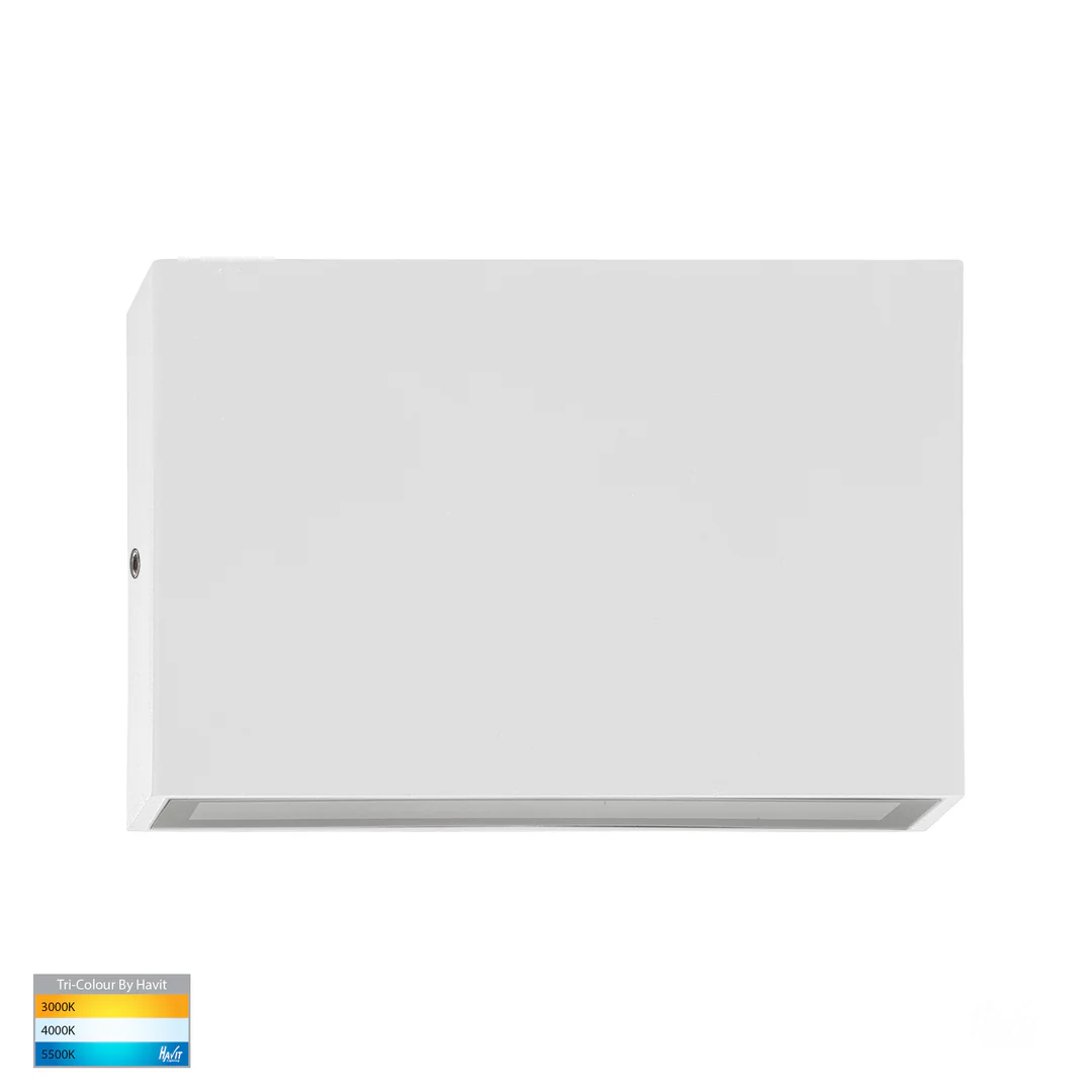 Wall light Essil WHT Fixed Down LED HV3645T-WHT IP65