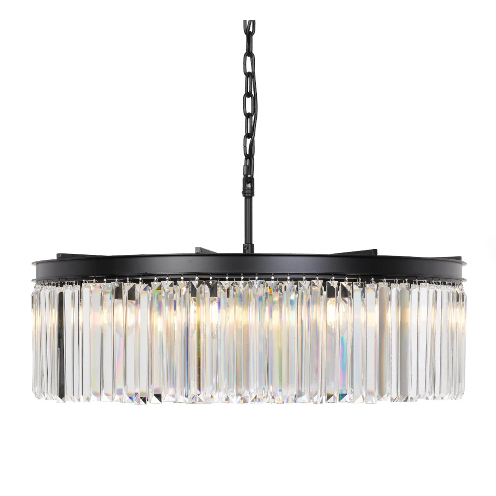 Pendant SERENE 8 Lights BLK