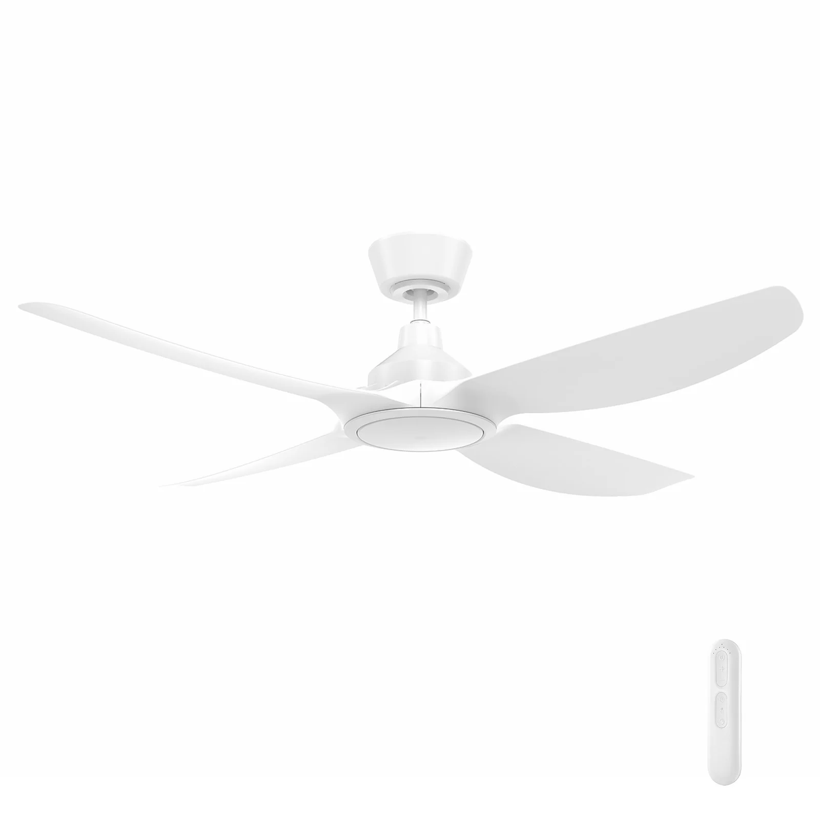 Ceiling fan Jota 4B DC with LED 18W D52 WH