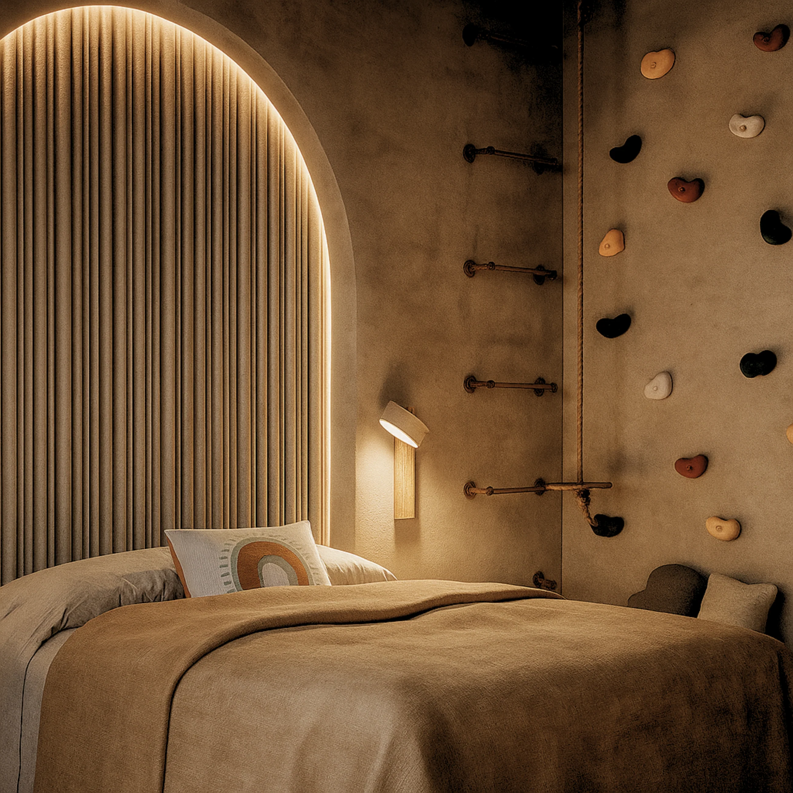 Wall lamp Loom Travertine LED 5W NT