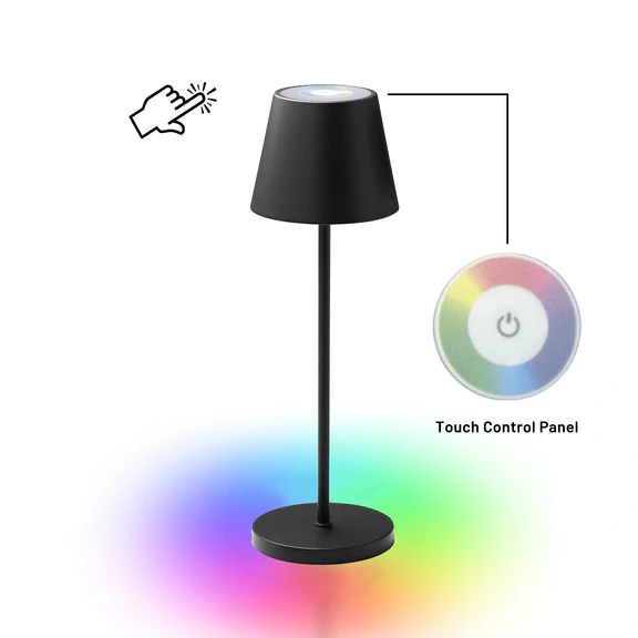 Table Lamp Enoki Portable 8RGB Black