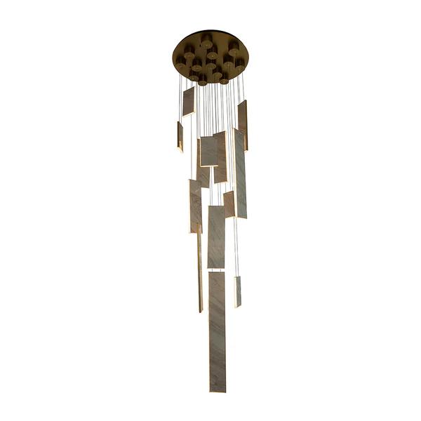 Pendant lamp Astral LED 150W D75 gold
