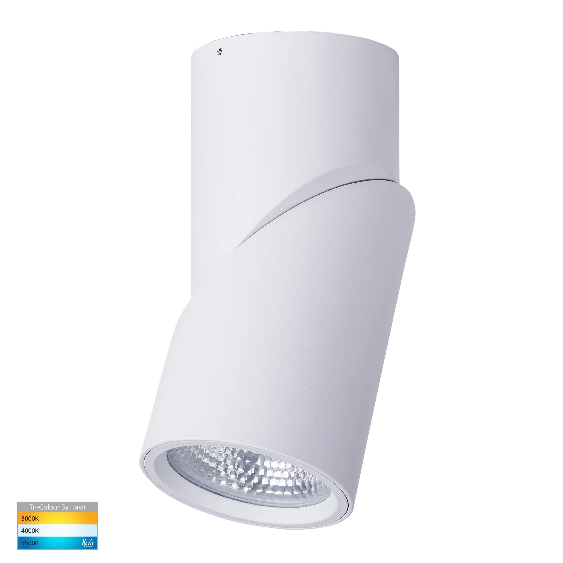 Surface downlight Nella Rotatable 3CCT LED 24W WHT 12V