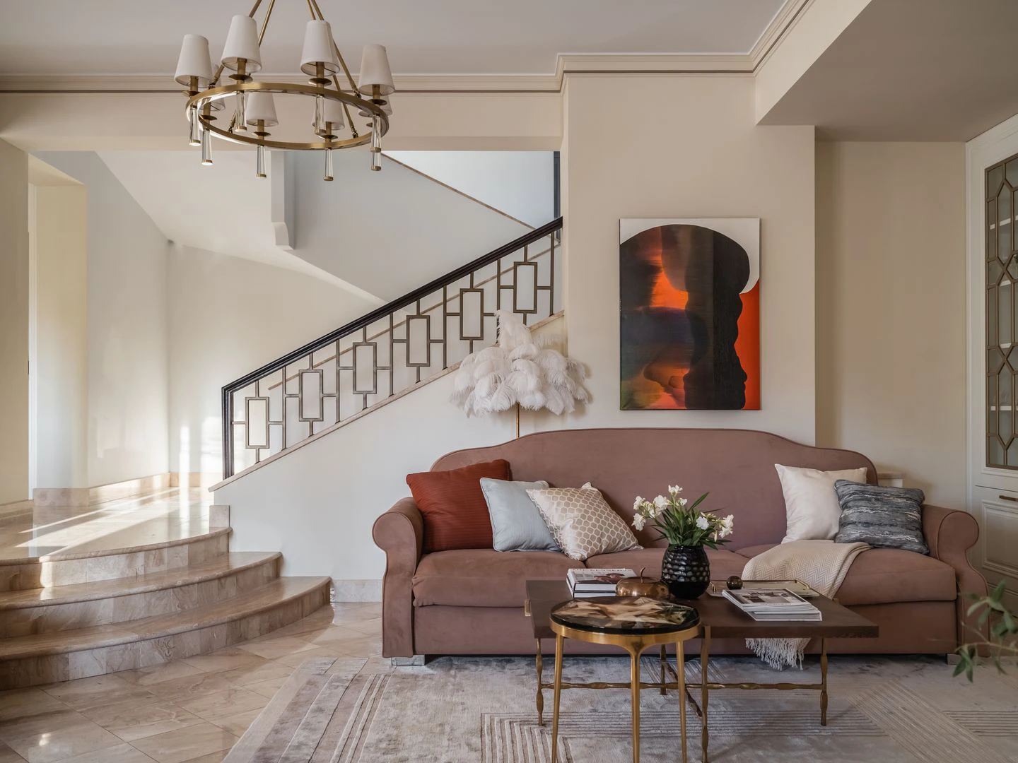 Private house in vintage provence style