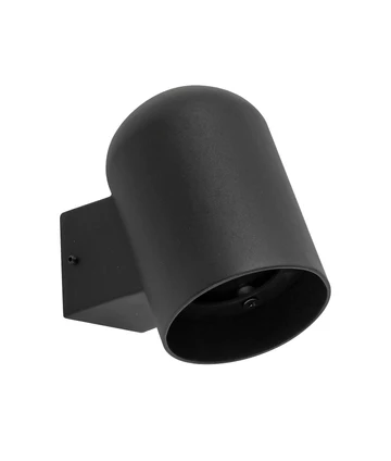 Wall light KEILA 1 Exterior Oval Surface Mounted Wall Lights IP65 35W LED BLK