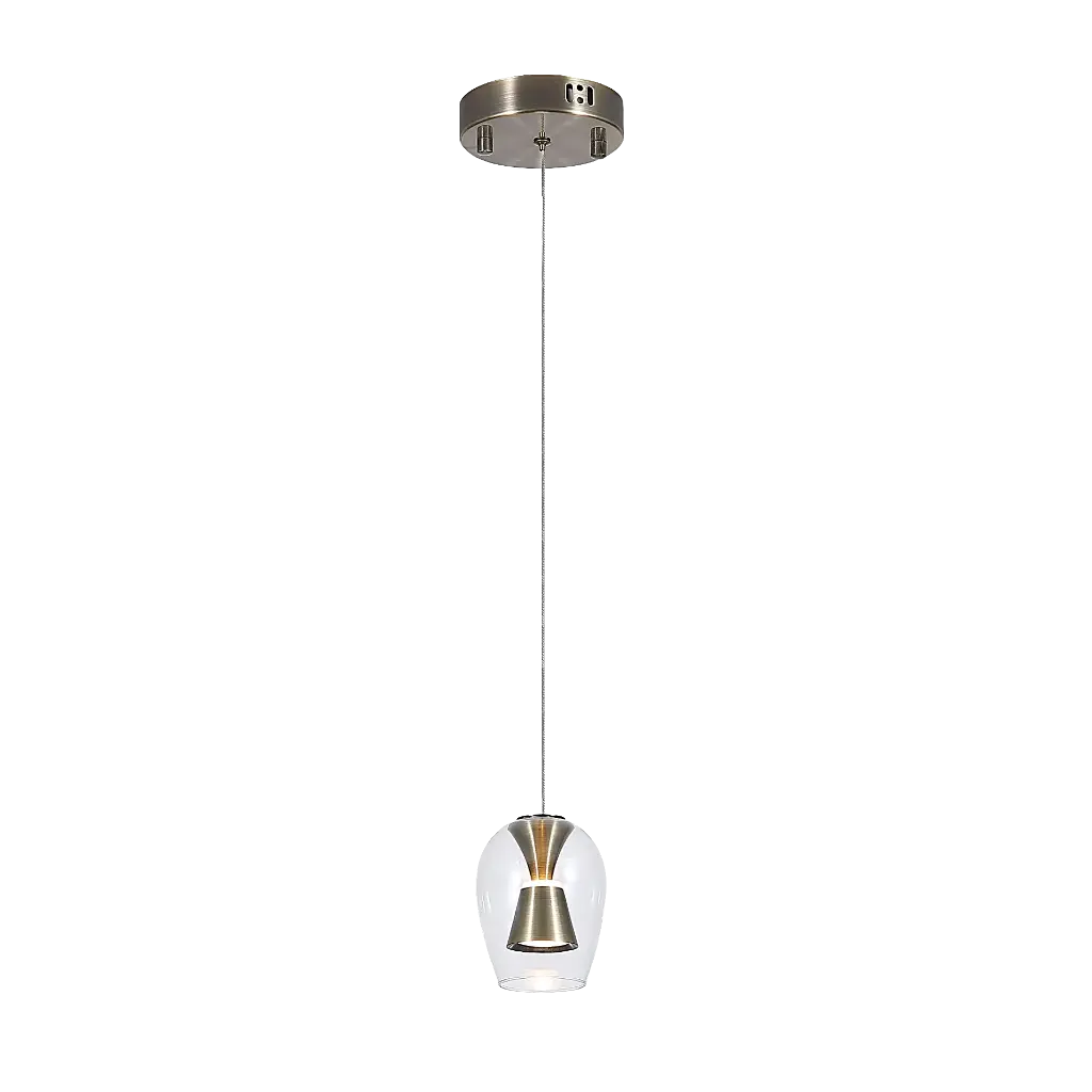 Pendant lamp ROMEO 1 LED 9W AB