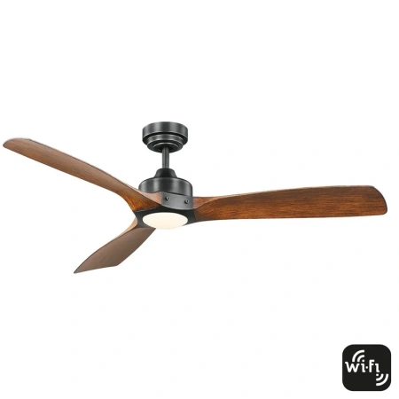 Ceiling fan MINOTA FC628133GBK 52 BKWT Wi-Fi