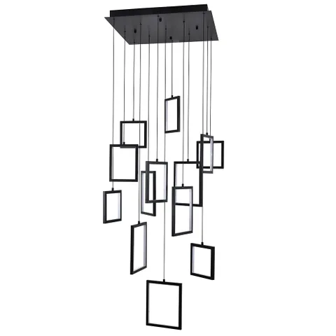 Pendant lamp Dahli 13 LED 160W 5K BLK