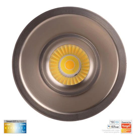 Recessed Downlight Prime CCT LED 12W IP54 WIFI NK