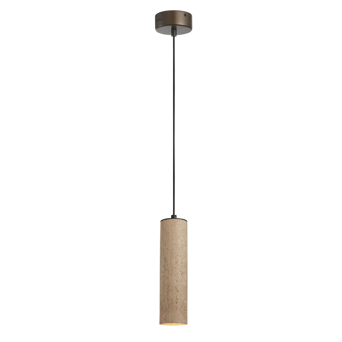 Pendant lamp Terra Travertine H26 BRS Pendant lamp Terra Travertine H26 BRS