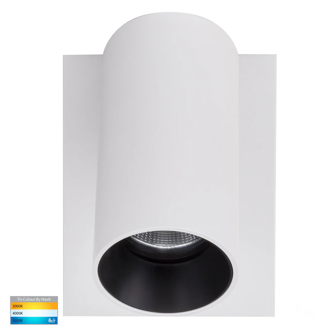 Wall light Revo WHT Single Adjustable HV3681T-WHT IP65