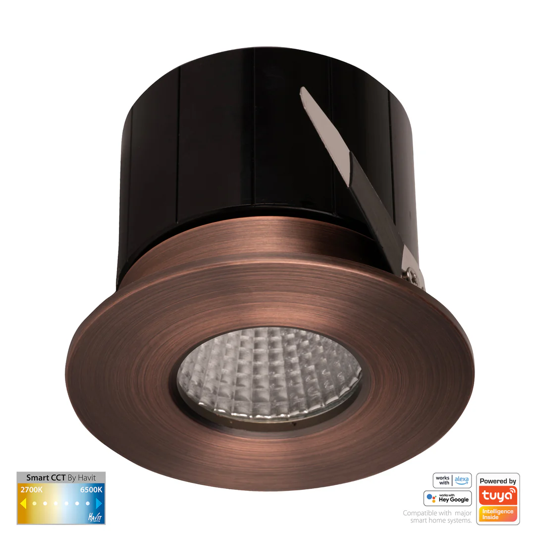 Recessed downlight Prime ABRS Fixed CCT WIFI LED 12W IP54