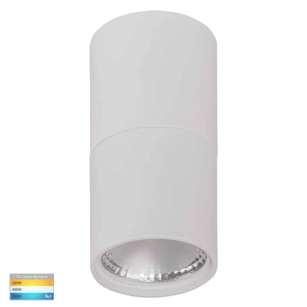 Surface downlight Nella WHT with Extension 3CCT LED 7W IP54 Surface downlight Nella WHT with Extension 3CCT LED 7W IP54