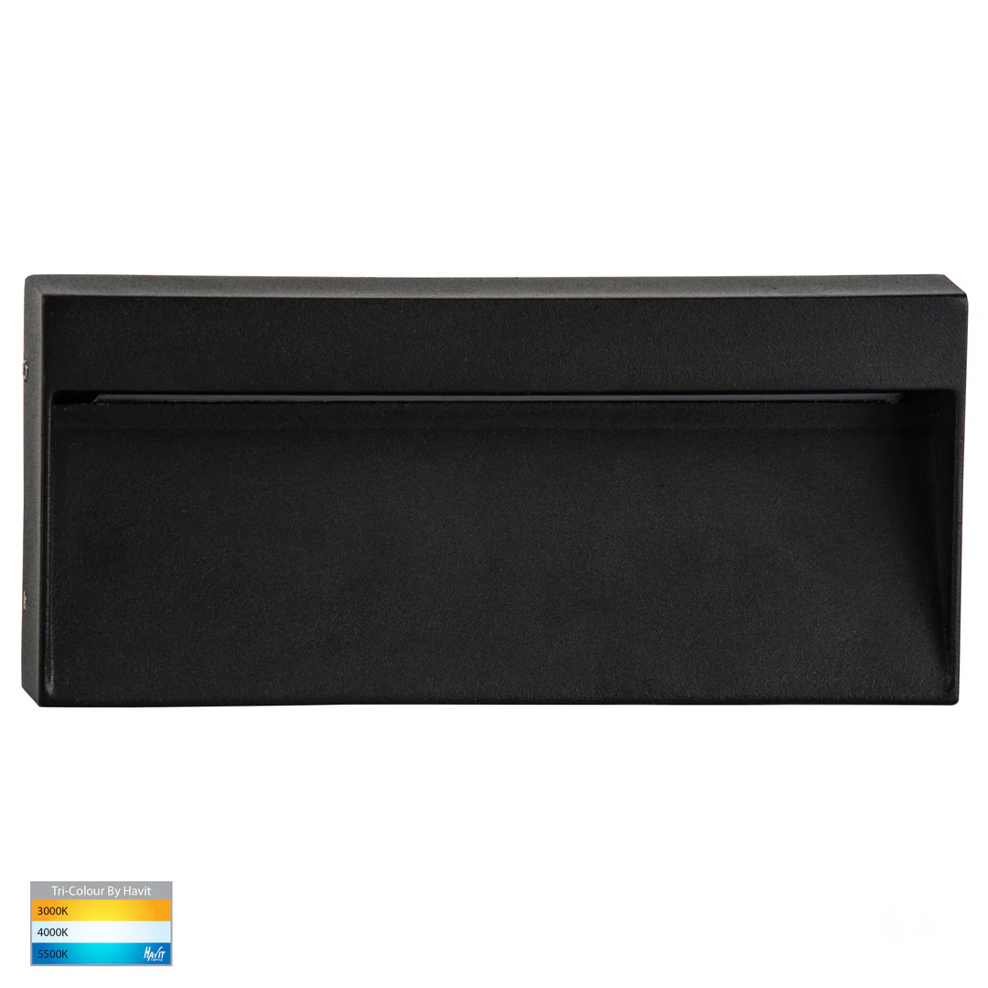 Step light Virsma Black Rectangle LED HV3275T-BLK-240 IP54