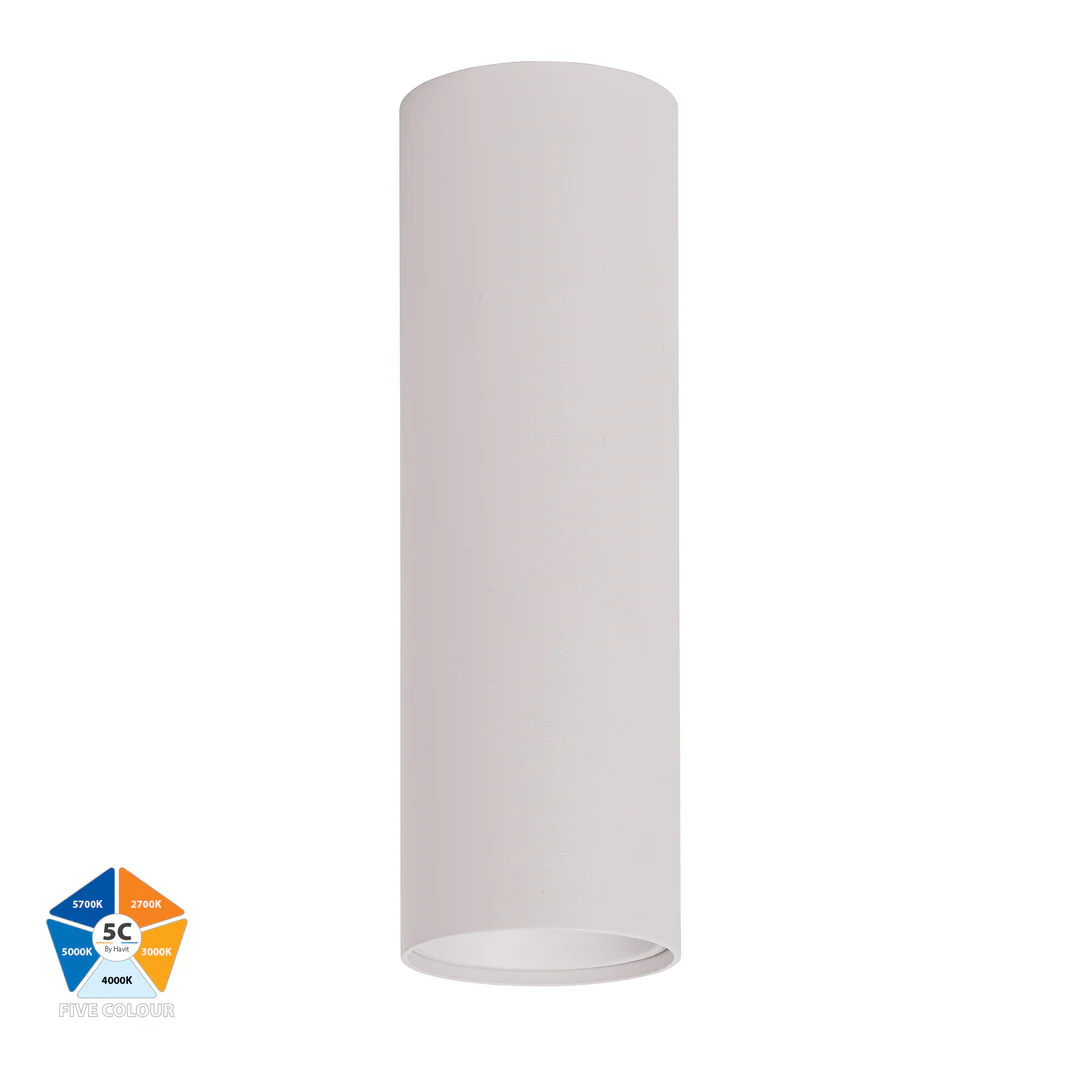 Surface downlight Nella WHT Extension 5CCT LED 12W IP54 Surface downlight Nella WHT Extension 5CCT LED 12W IP54