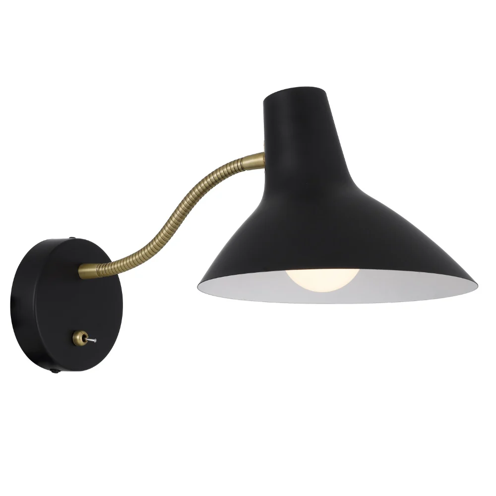 Wall light FARBON SHORT BLK