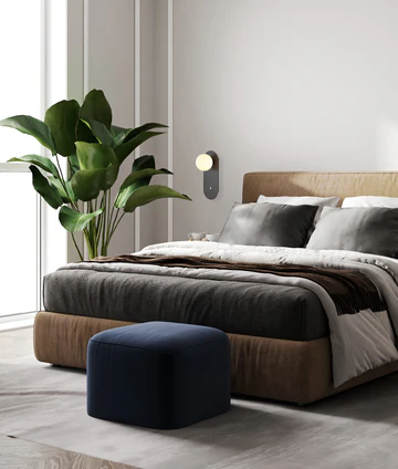 Wall light Ovalis2 round G9 BLK Wall light Ovalis2 round G9 BLK