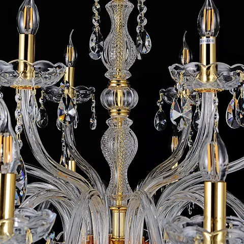 Chandelier Bromley Crystal K9 18 light GL Chandelier Bromley Crystal K9 18 light GL