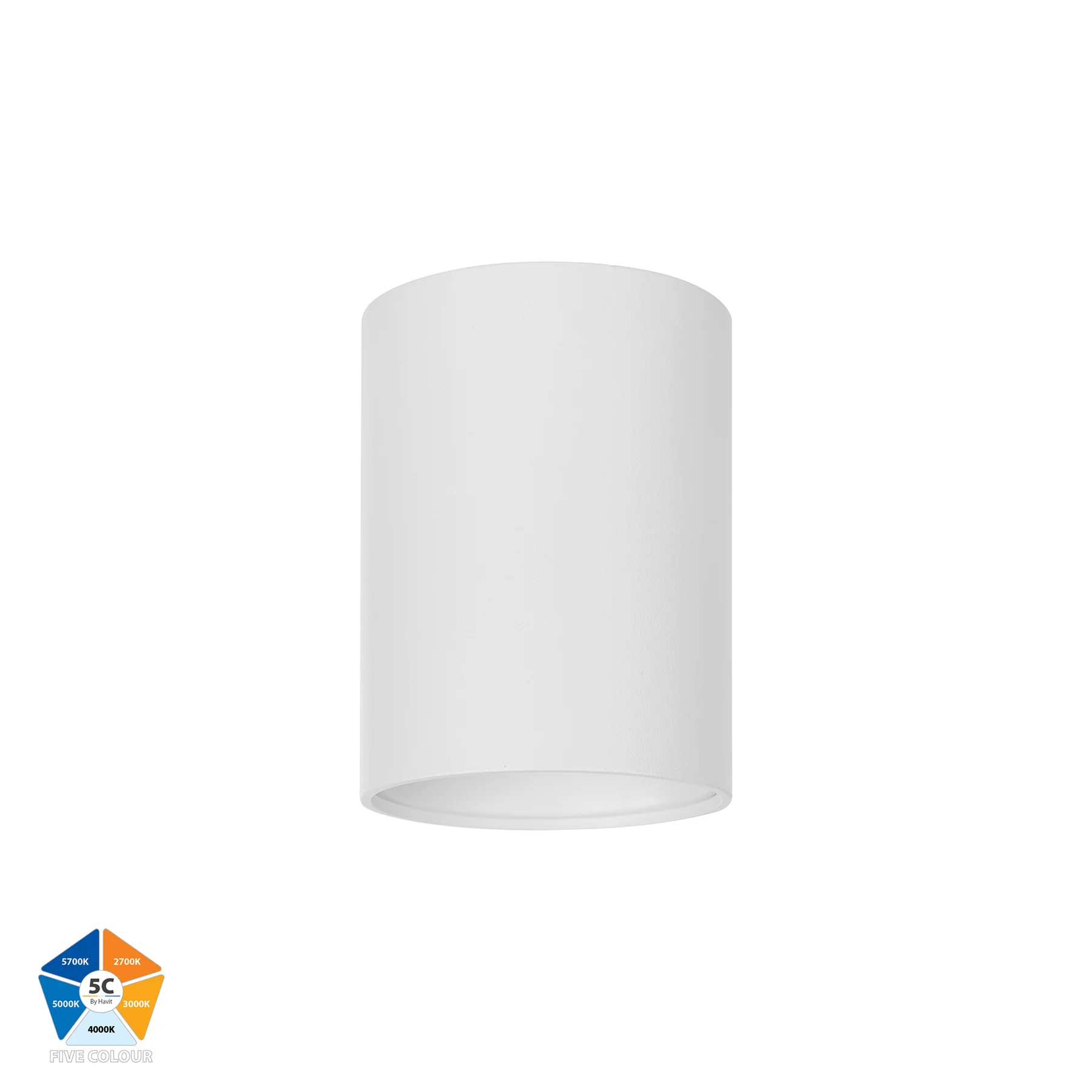 Surface downlight Nella 12V 7W 5CCT LED WHT