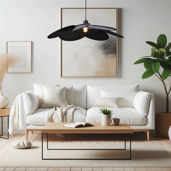 Pendant Light Flora E27 D80 BLK Pendant Light Flora E27 D80 BLK