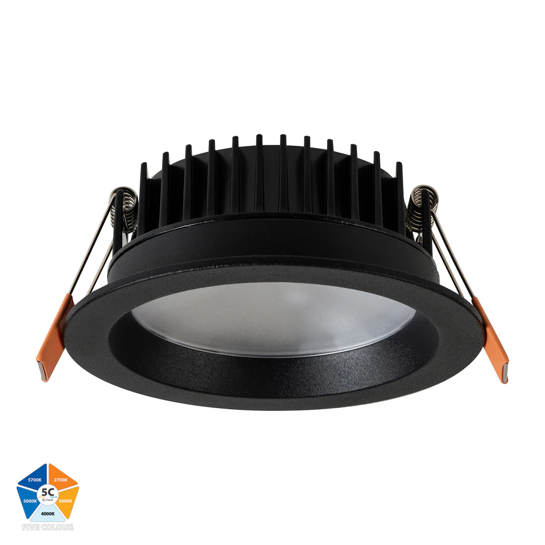 Recessed downlight Ora BLK 5CCT Fixed LED 13W IP54 Mat