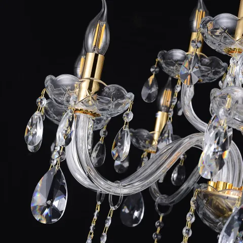 Chandelier Bromley Crystal K9 12 light GL Chandelier Bromley Crystal K9 12 light GL