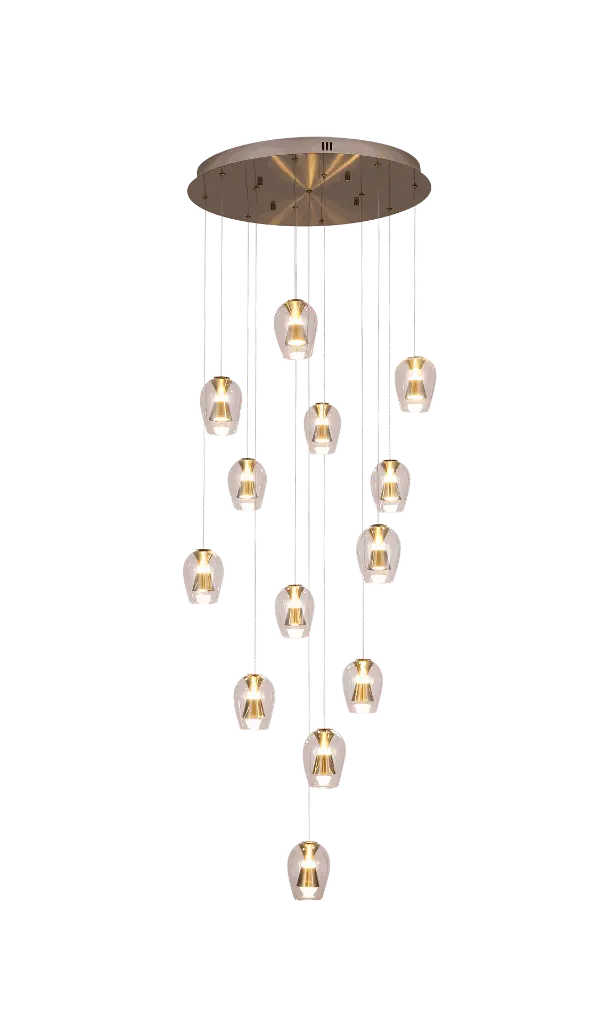 Pendant lamp ROMEO 13 LED 90W AB