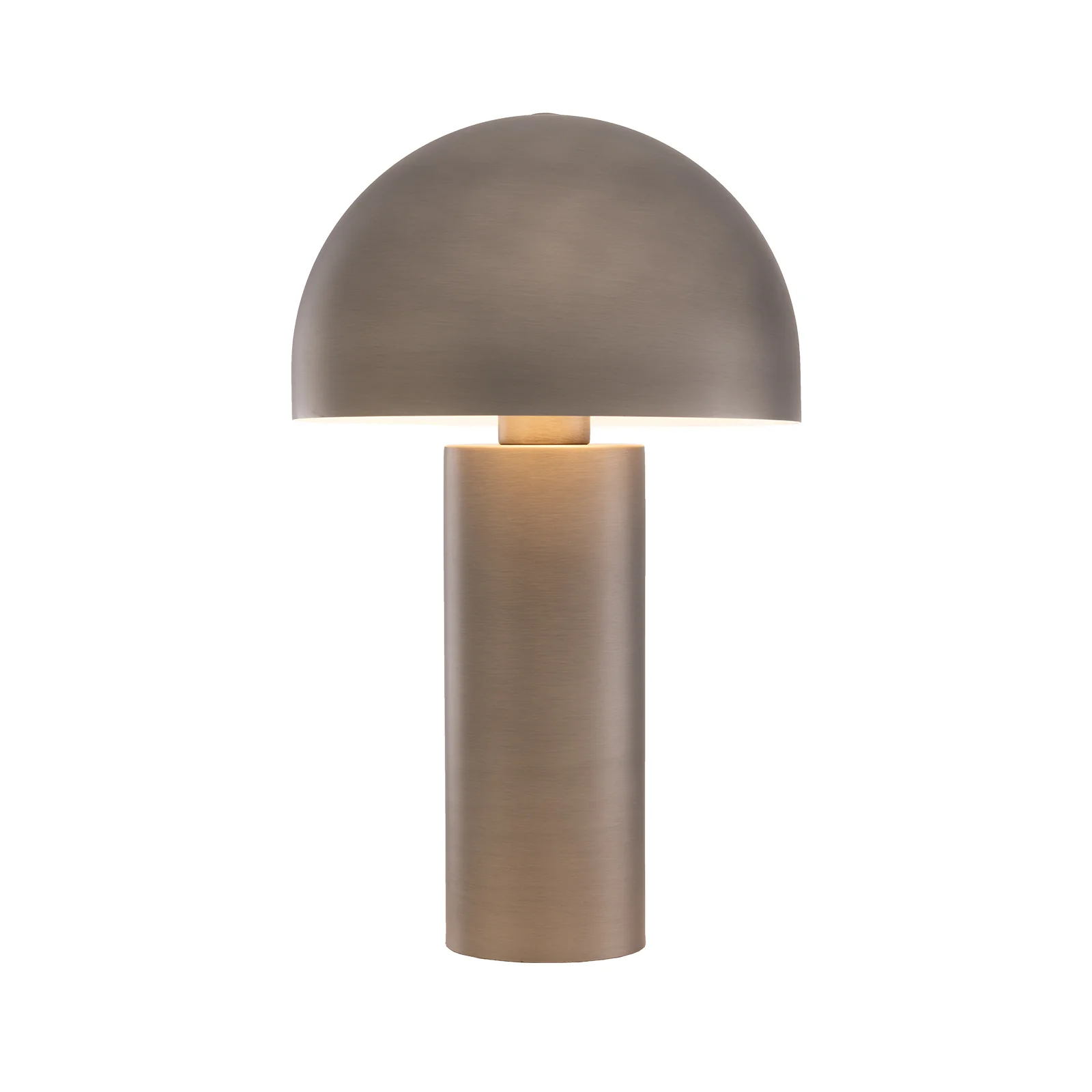 Table lamp Ore E27 Nickel
