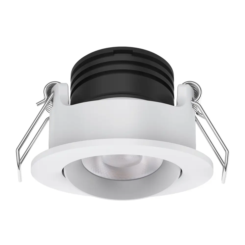 Downlight PICO-3-TILT MINI REC RND KIT WHT