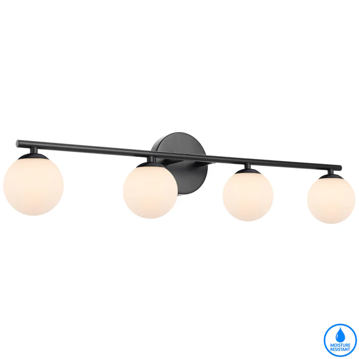 Wall light MORAN G9 L75 IP44 BK