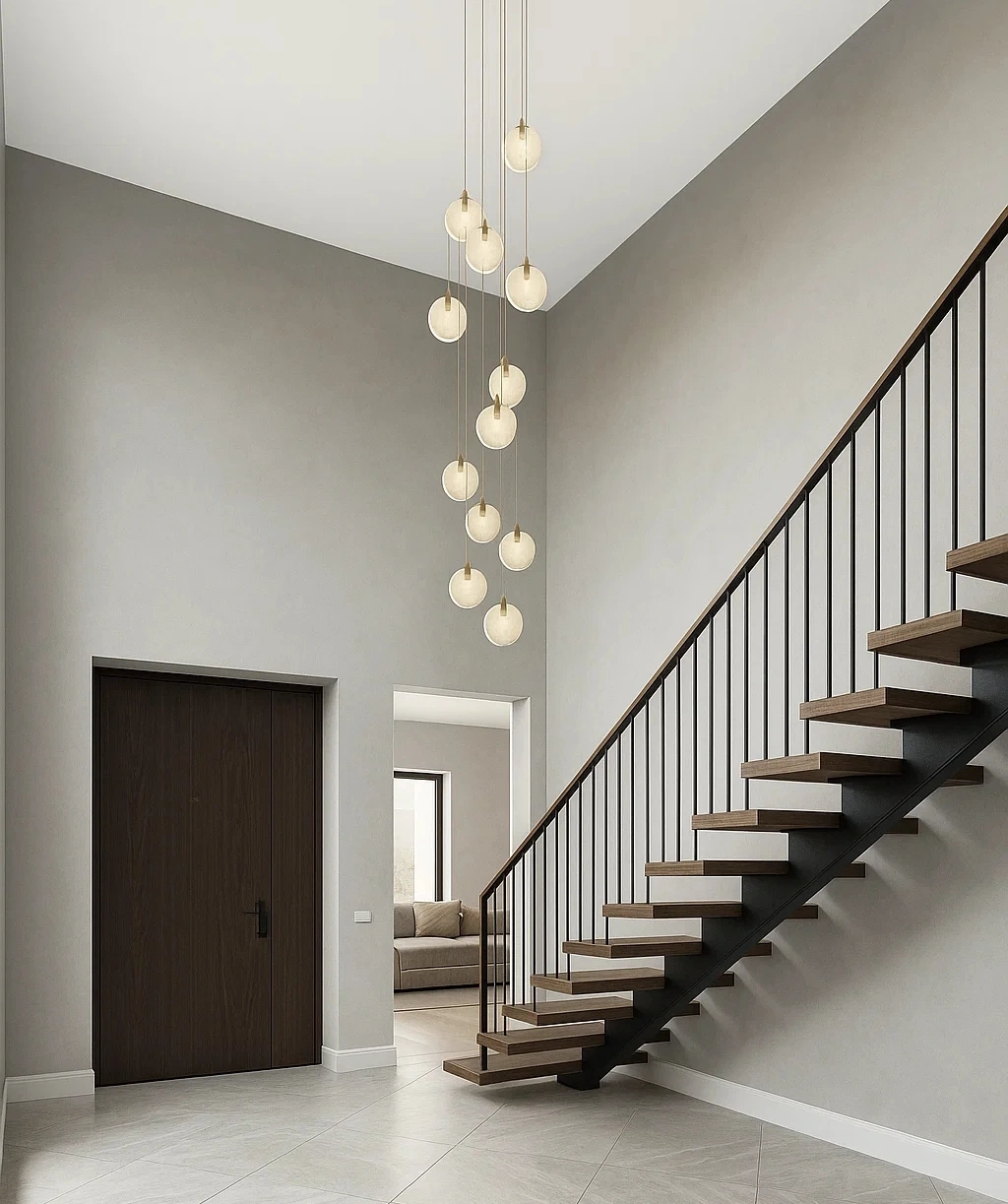 Pendant lamp Villastar P12 Alabaster Spanish Marble LED CCT Dim BRS Pendant lamp Villastar P12 Alabaster Spanish Marble LED CCT Dim BRS