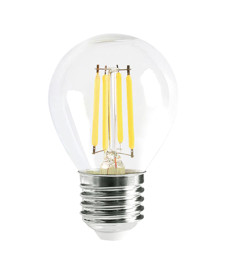 Globe Fancy Round Filament LED E27 4W 6000k DIM