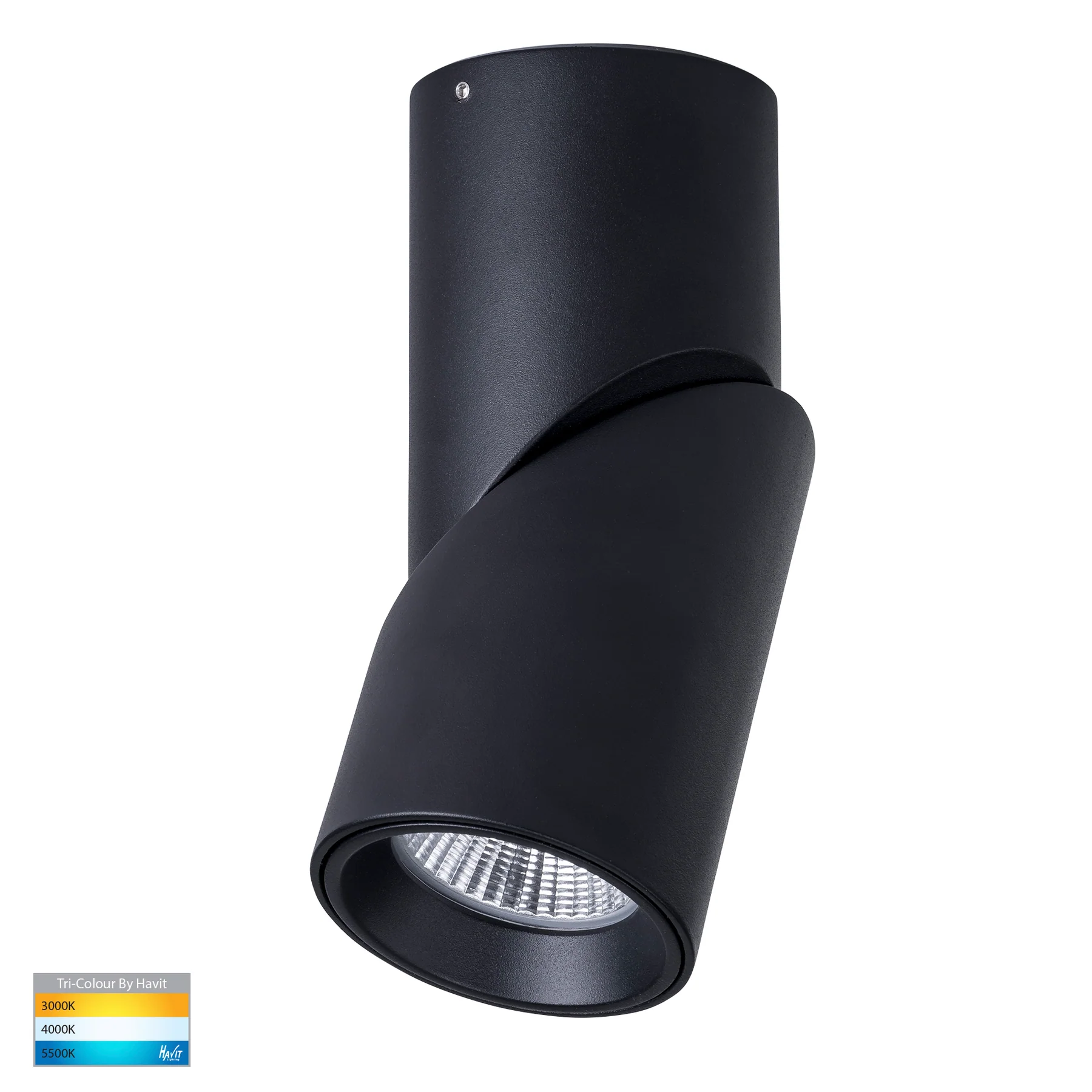 Surface downlight Nella Rotatable 12V 3CCT LED 12W BLK