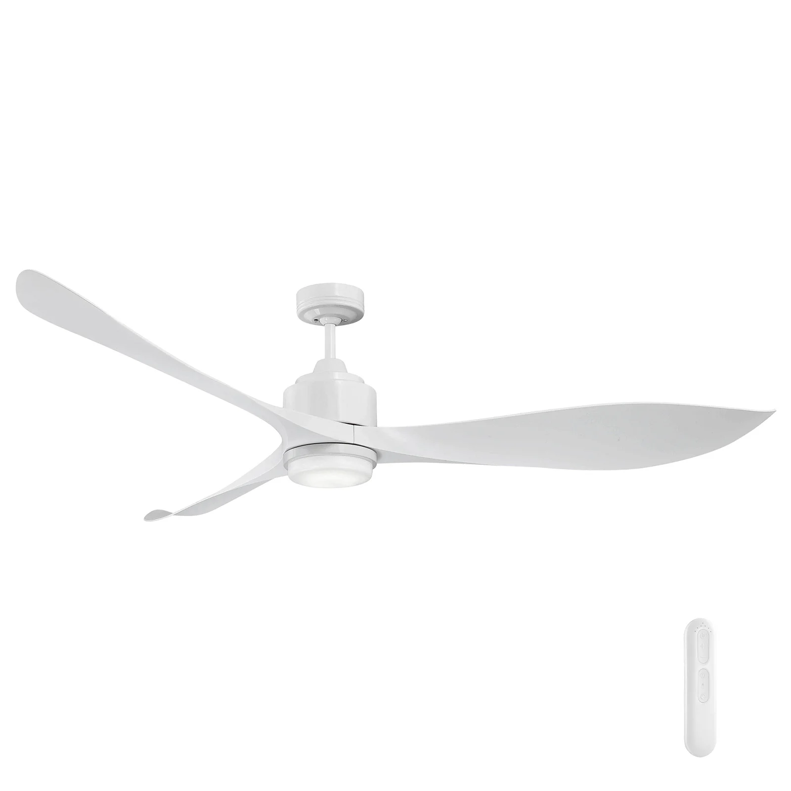 Ceiling fan Eagle XL DC with LED 18W and Remote D66 WH
