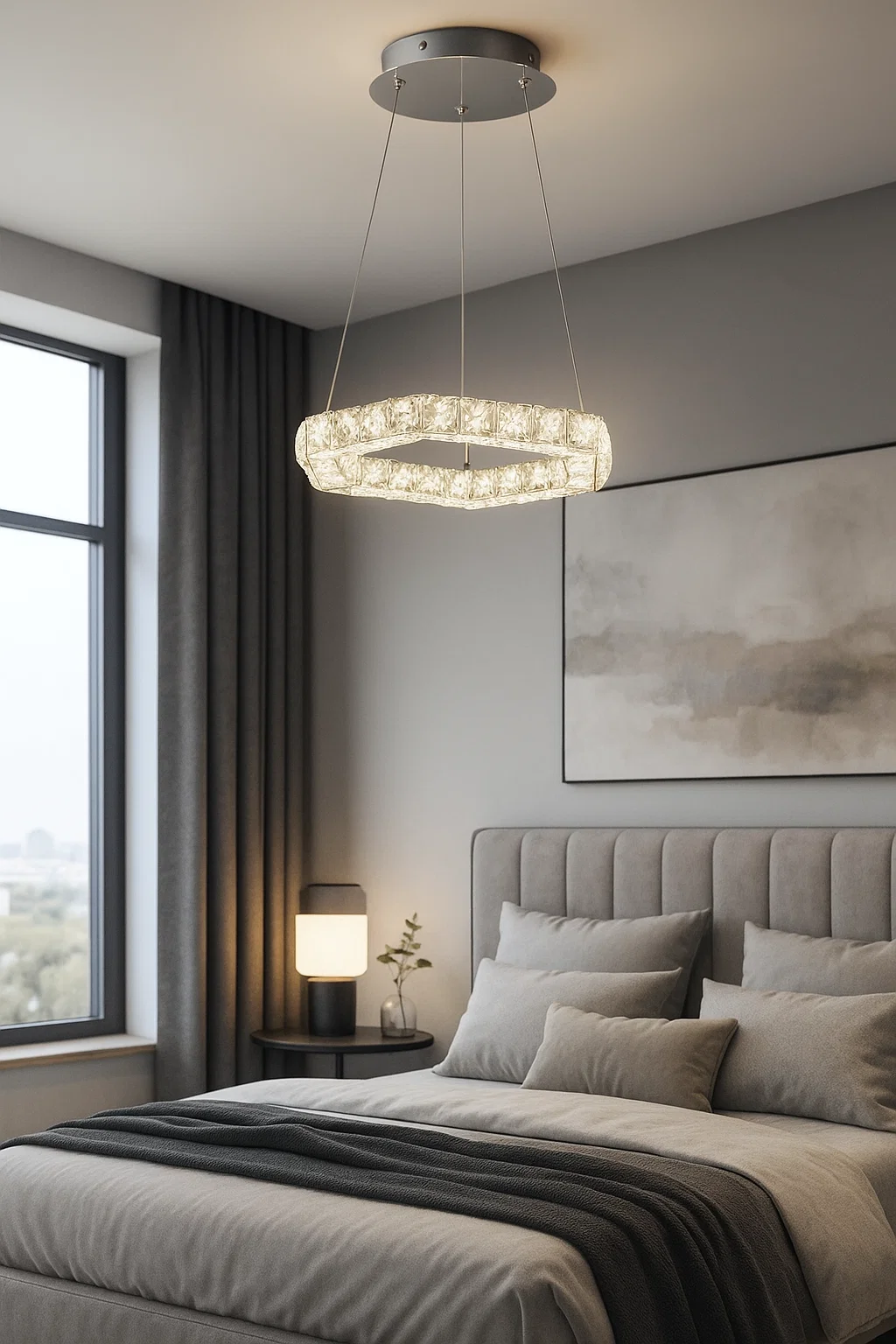 Pendant lamp Comb 1 LED 10W 5K D35 CHR Pendant lamp Comb 1 LED 10W 5K D35 CHR