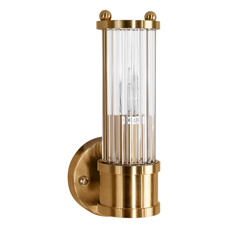 Wall light Hunter Brass E14 Short H300