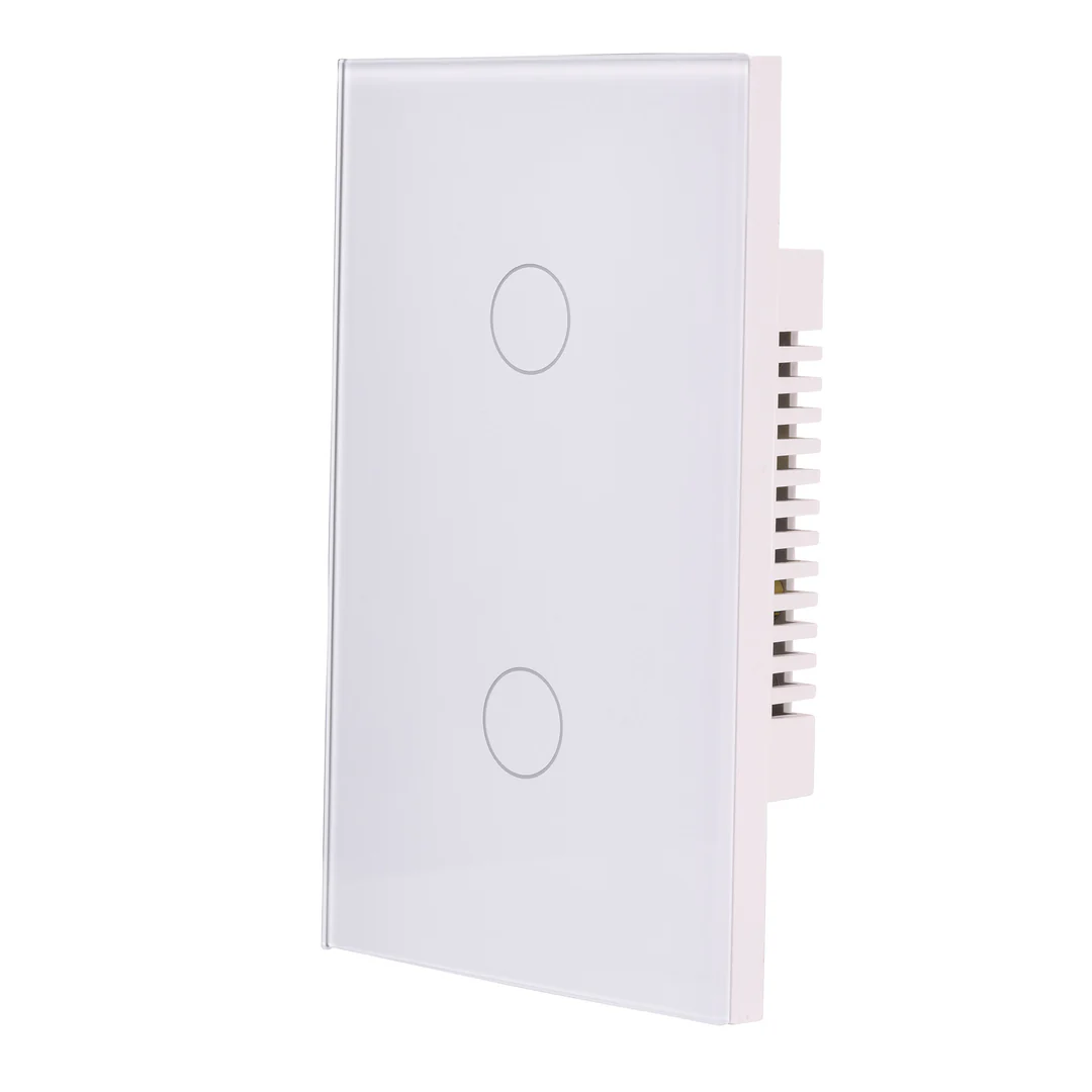 Wall Switch 2 Gang WHT HV9110-2 Wifi