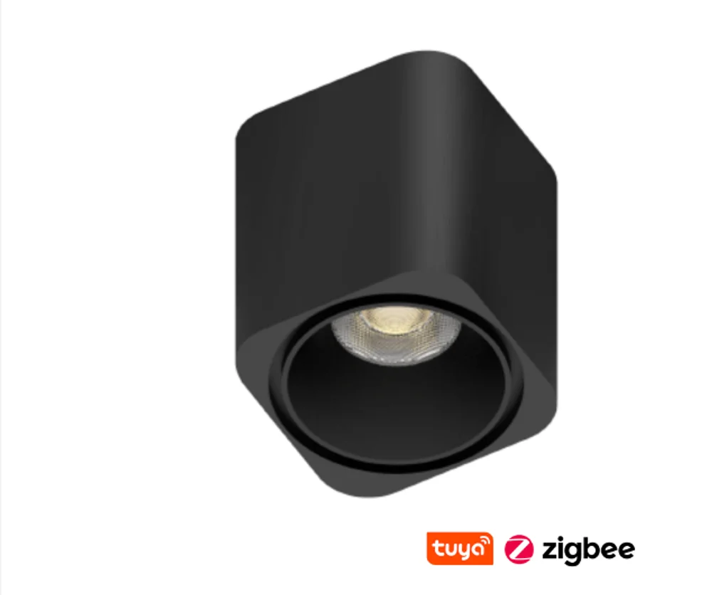 Track Square spotlight Z3023-6.36.CCT.BK 48V 6W WIFI