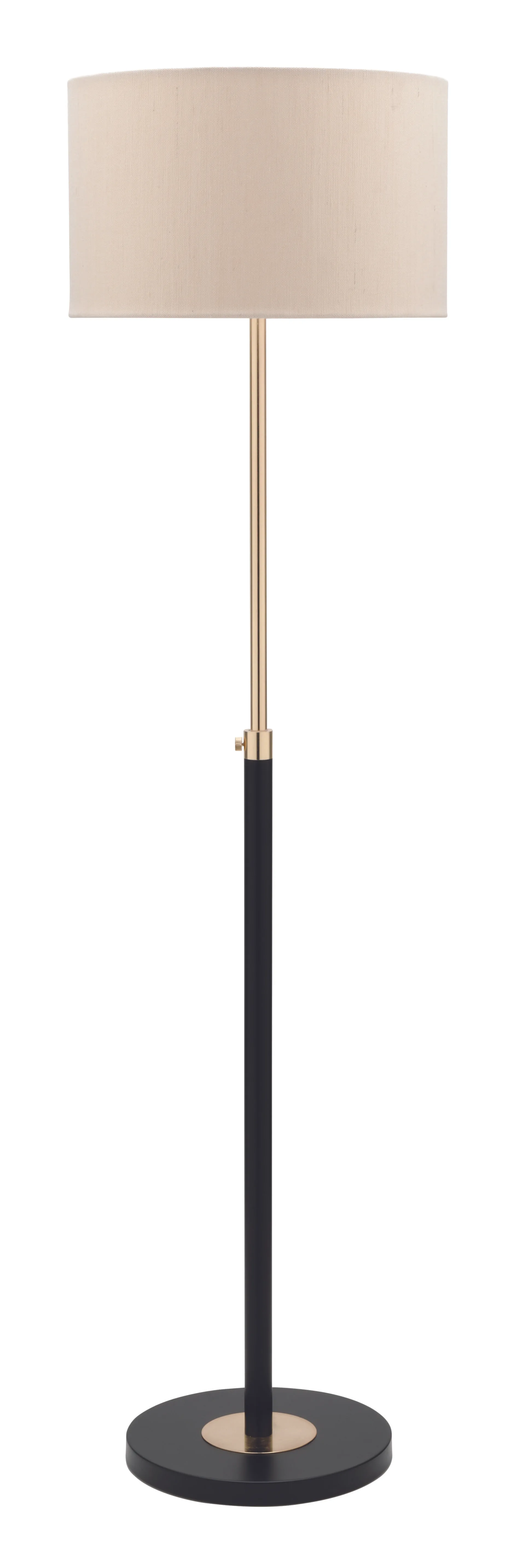 Floor lamp Iris Blk-Brs Floor lamp Iris Blk-Brs