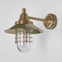 Wall light Clark Outdoor Antique E27 H300 BRS