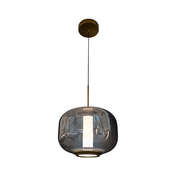 Pendant lamp Haloa LED 18W Alabaster BRS Pendant lamp Haloa LED 18W Alabaster BRS