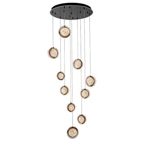 Pendant light Yoyo-10 LED 90W 3CCT BLK Pendant light Yoyo-10 LED 90W 3CCT BLK
