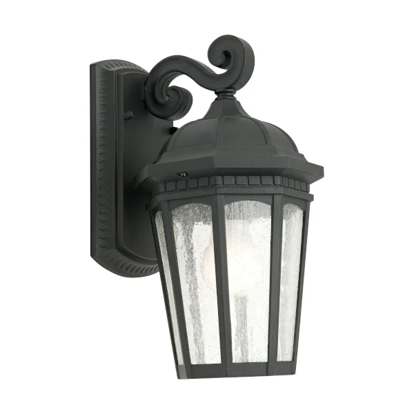 Wall light Cambridge 1lt E27 BLK