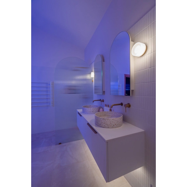 Wall lamp Ripple LED 7W 3CCT IP65 BRS